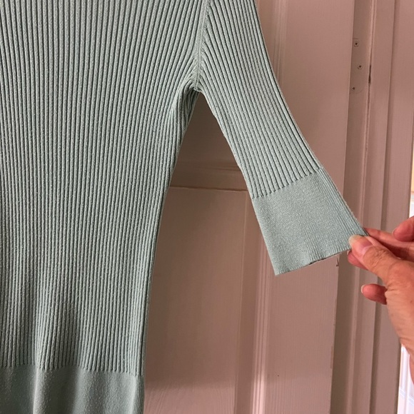 It's Our Time Mint Ribbed Sweater - Picture 5 of 5